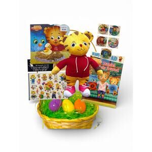 Daniel Tiger Easter Basket Fillers for Toddlers with Plush & Book
